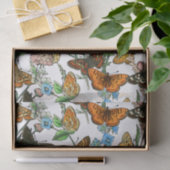 SCHALTFLÄCHEN IM NATURGEWEBSBUCH SEIDENPAPIER (Geschenk)