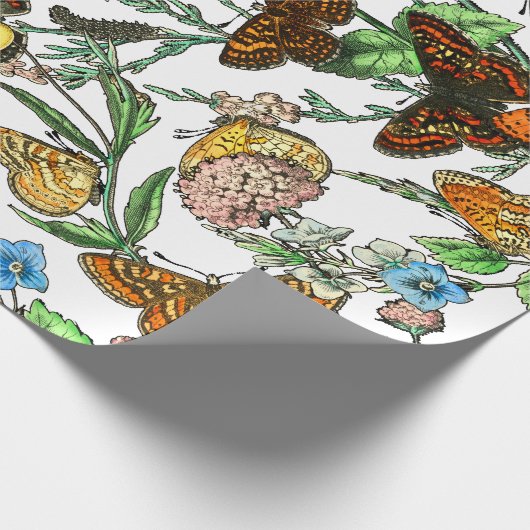 SCHALTFLÄCHEN IM NATURSCHREIBPAPIER GESCHENKPAPIER (Ecke)