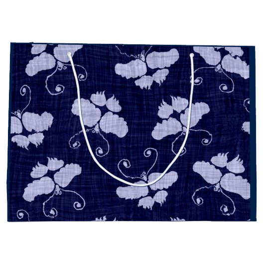 SCHALTFLÄCHEN IN BLAU GROßE GESCHENKTÜTE (Rückseite)