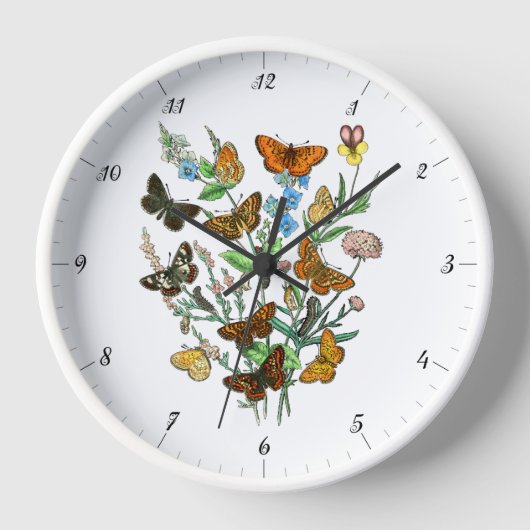 SCHALTFLÄCHEN IN DER NATUR UHR (Vorderseite)