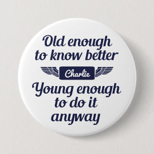 Schaltflächen "Old & Young" für individuelle Name Button