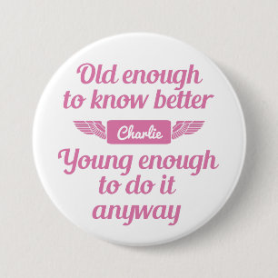 Schaltflächen "Old & Young" für individuelle Name Button