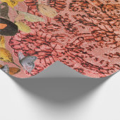 SCHALTFLÄCHEN UND KARANTILLISIERTES LASTWAGENpapie Geschenkpapier (Ecke)