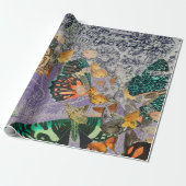 SCHALTFLÄCHEN UND KARANTILLISIERTES LASTWAGENpapie Geschenkpapier (Ungerollt)