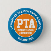 Schaltflächen zum Button der PTA Parent Teacher As (Vorderseite)