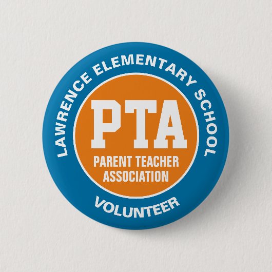 Schaltflächen zum Button der PTA Parent Teacher As (Vorderseite)