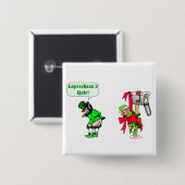 Schaltflächen zur Regel von Leprechaun Button (Vorne & Hinten)