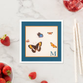 SCHALTFLÄDEN CUSTOM INITIAL CUSTOM PAPER NAPKIN SERVIETTE (Beispiel)