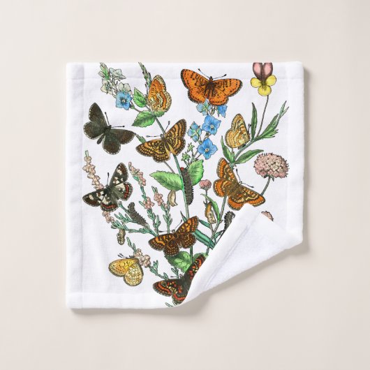 SCHALTFLÄDEN IN DER NATUR BADHANDTUCH SET (Waschlappen)