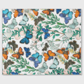 SCHALTFLÄDEN IN DER NATUR GESCHENKPAPIER (Flach)