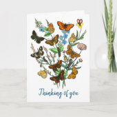 SCHALTFLÄDEN IN DER NATUR KARTE (Vorderseite)