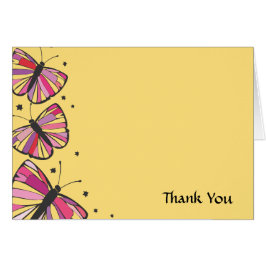 SCHALTFLY Bat Mitzvah Danke Karte