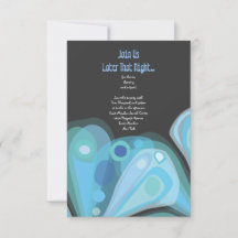 SCHALTFLY Bat Mitzvah Empfang Card