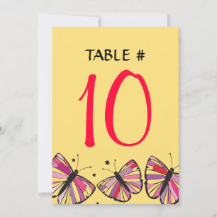 SCHALTFLY Bat Mitzvah Tischkarte Einladung