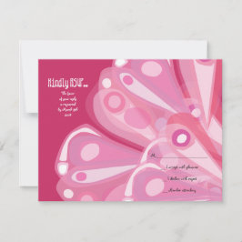 SCHALTFLY-Bat Mitzvah-UAWG-Antwortkarte RSVP Karte