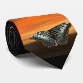 SCHALTFLY SUNSET FOTO ERHALTEN KRAWATTE (Gerollt)