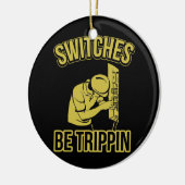 Schaltgeräte für die elektrische Sicherung Keramik Ornament (Links)