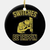 Schaltgeräte für die elektrische Sicherung Keramik Ornament (Hinten)