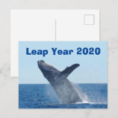 Schaltjahr 2020 postkarte (Vorne/Hinten)