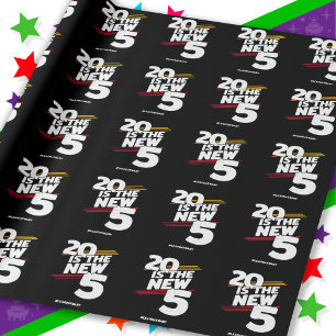 Schaltjahr 20. Geburtstagsfeier Neues Schaltjahr 2 Geschenkpapier