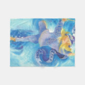 Schaltjahr-Band-Tänzer Fleecedecke (Vorderseite (Horizontal))