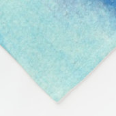 Schaltjahr-Band-Tänzer Fleecedecke (Ecke)