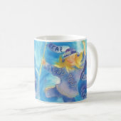 Schaltjahr-Band-Tänzer Kaffeetasse (VorderseiteRechts)