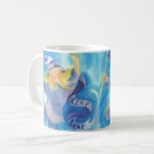 Schaltjahr-Band-Tänzer Kaffeetasse (Vorderseite Links)