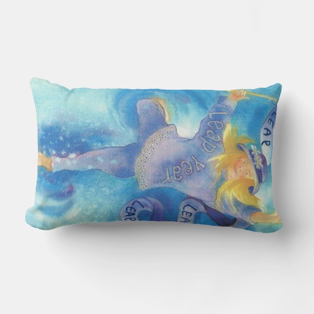 Schaltjahr-Band-Tänzer Lendenkissen (Vorderseite)