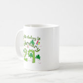 Schaltjahr-Geburtstag Kaffeetasse (Vorderseite Links)