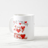 Schaltjahr-Geburtstage sind speziell! Kaffeetasse (Vorderseite Links)