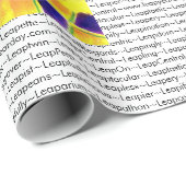 Schaltjahr-Geschenk-Verpackungs-Papier Geschenkpapier (Rolleneckpunkt)