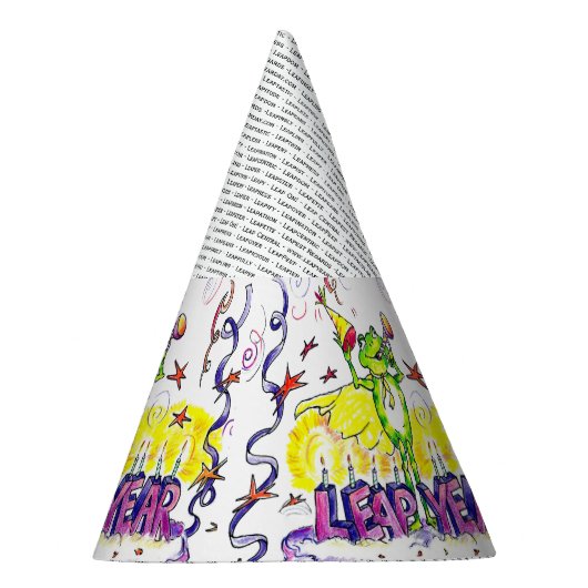 Schaltjahr-Party-Hut Partyhütchen (Rechts)