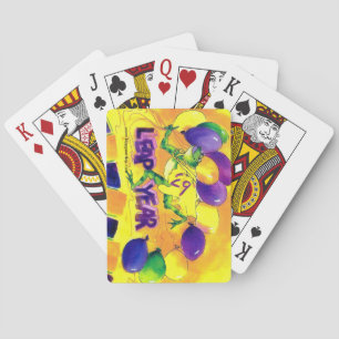 SCHALTJAHR-PARTY-KARTEN SPIELKARTEN