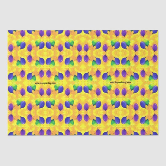 Schaltjahr-Seidenpapier Seidenpapier (Vorderseite)