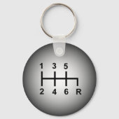 Schaltknopf-Schlüsselanhänger Schlüsselanhänger (Vorderseite)