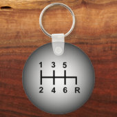 Schaltknopf-Schlüsselanhänger Schlüsselanhänger (Vorderseite)