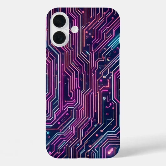 Schaltkreis Case-Mate iPhone Hülle (Rückseite)