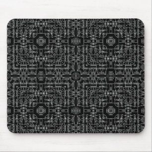 Schaltkreis-Mandala eine Mousepad
