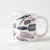 Schaltkreisdesign Jumbo-Tasse (Rechts)