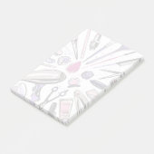 Schaltkreisdesign Post-it Klebezettel (angewinkelt)