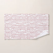 Schaltlinien Badhandtuch Set (Handtuch)