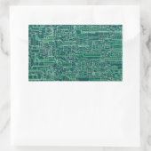 Schaltplan Rechteckiger Aufkleber (Tasche)