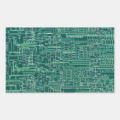 Schaltplan Rechteckiger Aufkleber (Vorderseite)