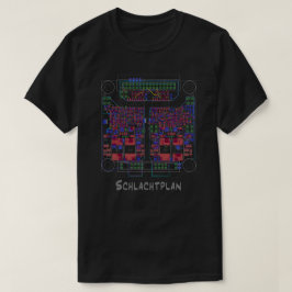 Schaltplan "Schlachtplan" Elektronik PCB Platine T-Shirt