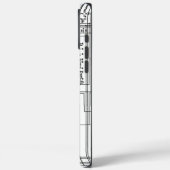 Schaltplandiagramm Elektronik Case-Mate iPhone Hülle (Rückseite / Links)
