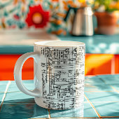 Schaltplandiagrammsymbole Elektronischer Schaltkre Kaffeetasse