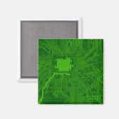 Schaltplatine Magnet (Vorderseite/Rückseite)