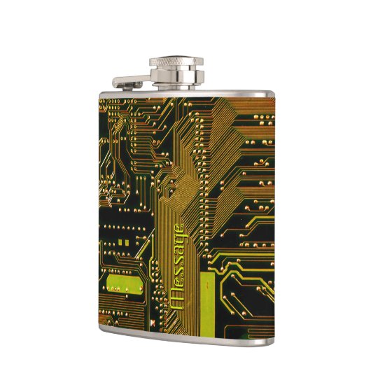 Schalttafel 1 Wrap Flasche Flachmann (Links)