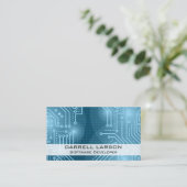 Schalttafel | Binäre Code Visitenkarte (Stehend Vorderseite)